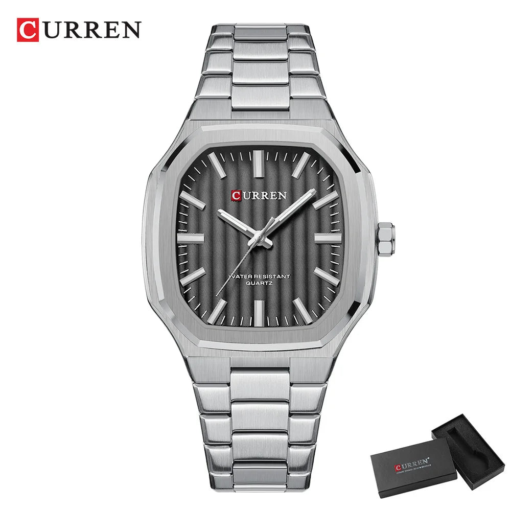 CURREN Luxury Business Square Watch
