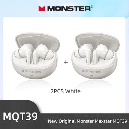 Monster MQT39 Wireless Bluetooth 6.0 Earphones
