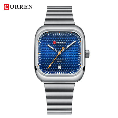 CURREN Simple Business Square Quartz Watch
