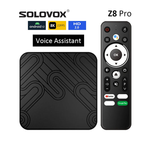 SOLOVOX Z8 Pro Smart TV Box