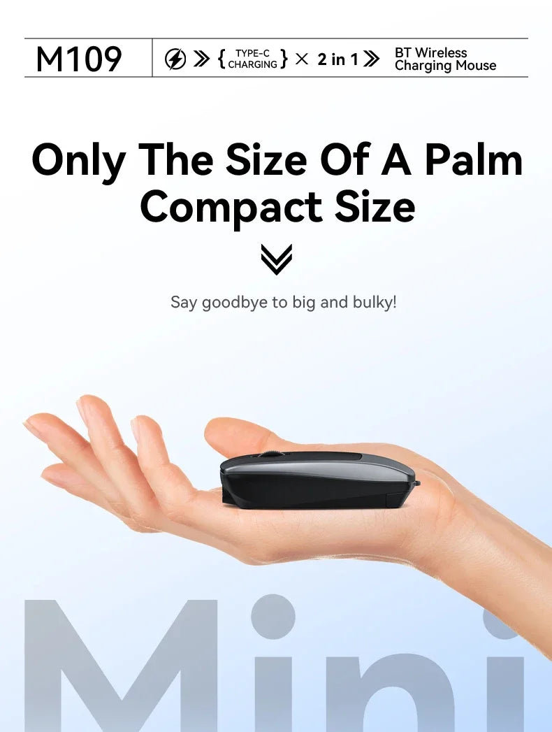 Card Reader Mini Wireless Bluetooth Mouse