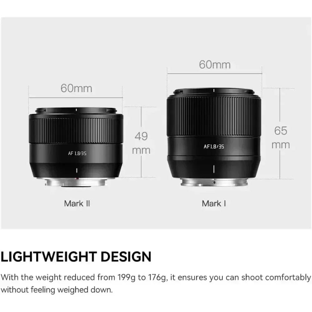 Auto Focus Lens APS-C For Fuji X Sony E Nikon Z Mount Cameras
