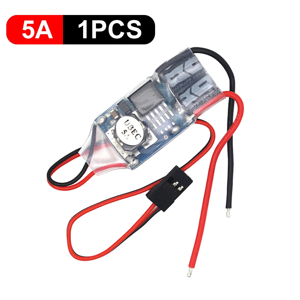 UBEC 3A /5A /7A /15A Lowest RF Noise BEC Full Shielding Antijamming Switching Regulator for RC quadcopter Multicopter