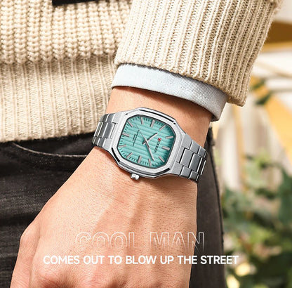 CURREN Luxury Business Square Watch