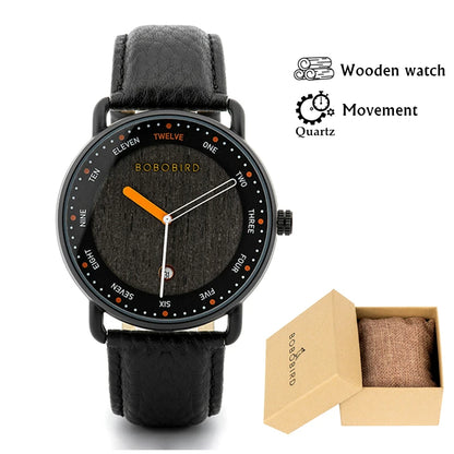 BOBO BIRD Wooden Quartz Watch