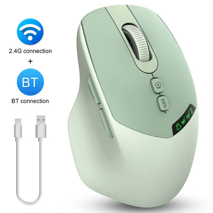 Noiseless Dual Mode Wireless Mouse