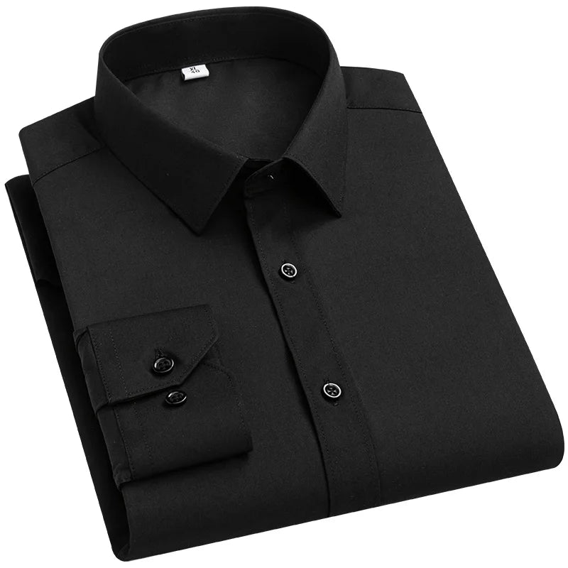 Bamboo Fiber Elastic Men's Shirt