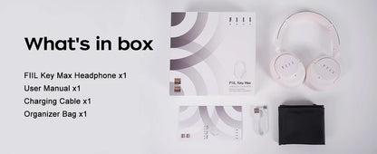 FIlL Key Max Hl-FI Wireless ANC Headphones