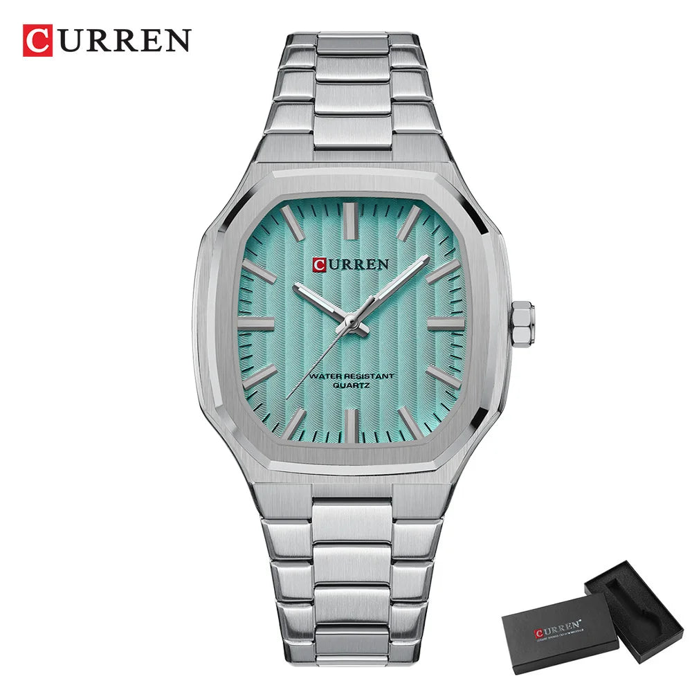 CURREN Luxury Business Square Watch