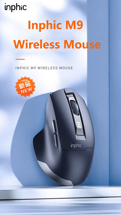 INPHIC M9 2.4G Wireless Mouse Rechargeable