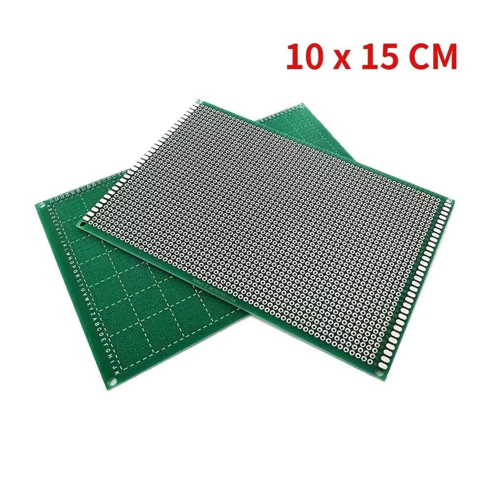 1PCS Single Sided PCB Universal Printed Circuit Board 2x8 3x7 4x6 6x8 10x10 10x15 10x22 12x18 15x20 20x30CM DIY Breadboard Plate