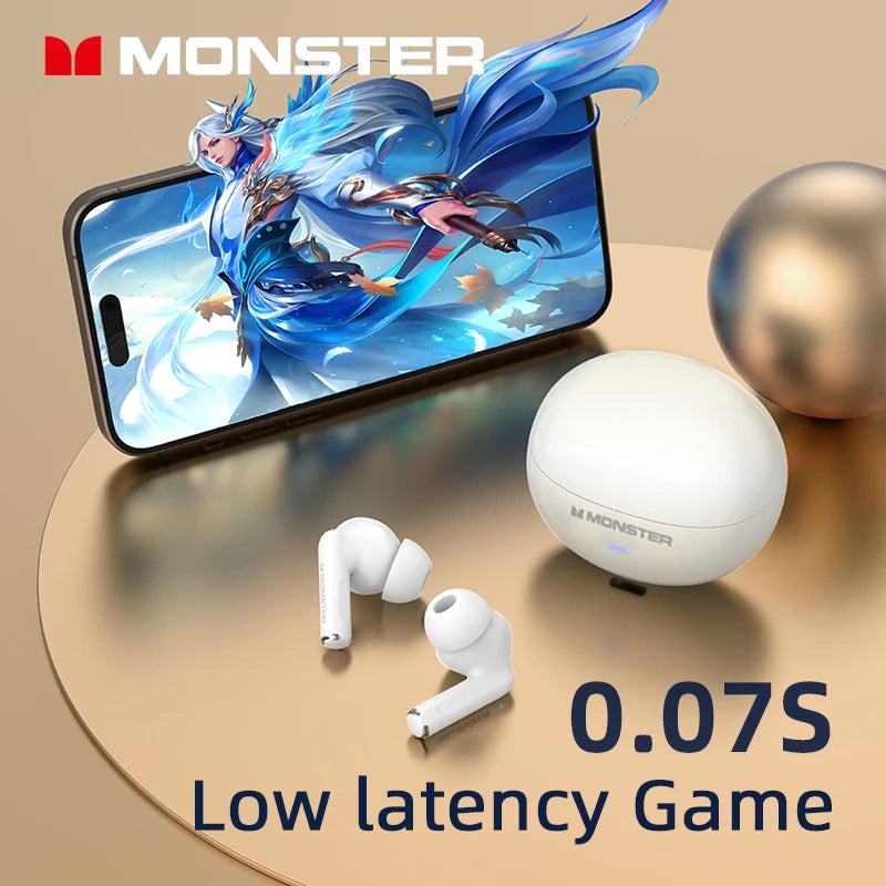 Monster MQT39 Wireless Bluetooth 6.0 Earphones