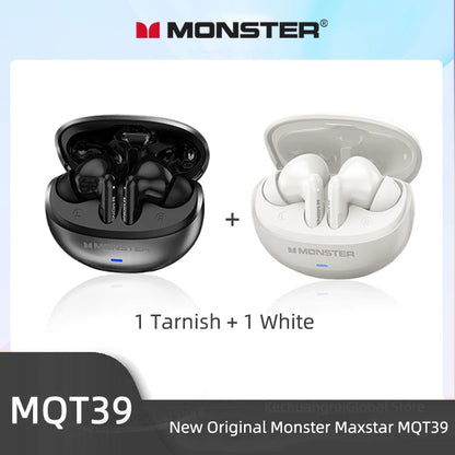 Monster MQT39 Wireless Bluetooth 6.0 Earphones