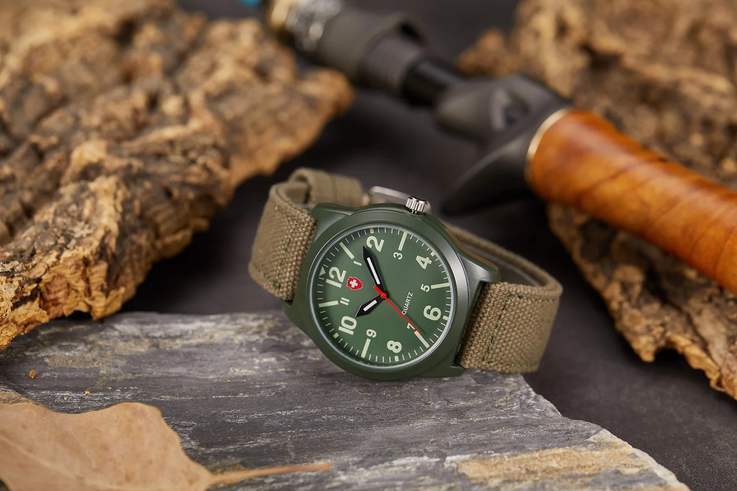 Fashion Woven Canvas Watch