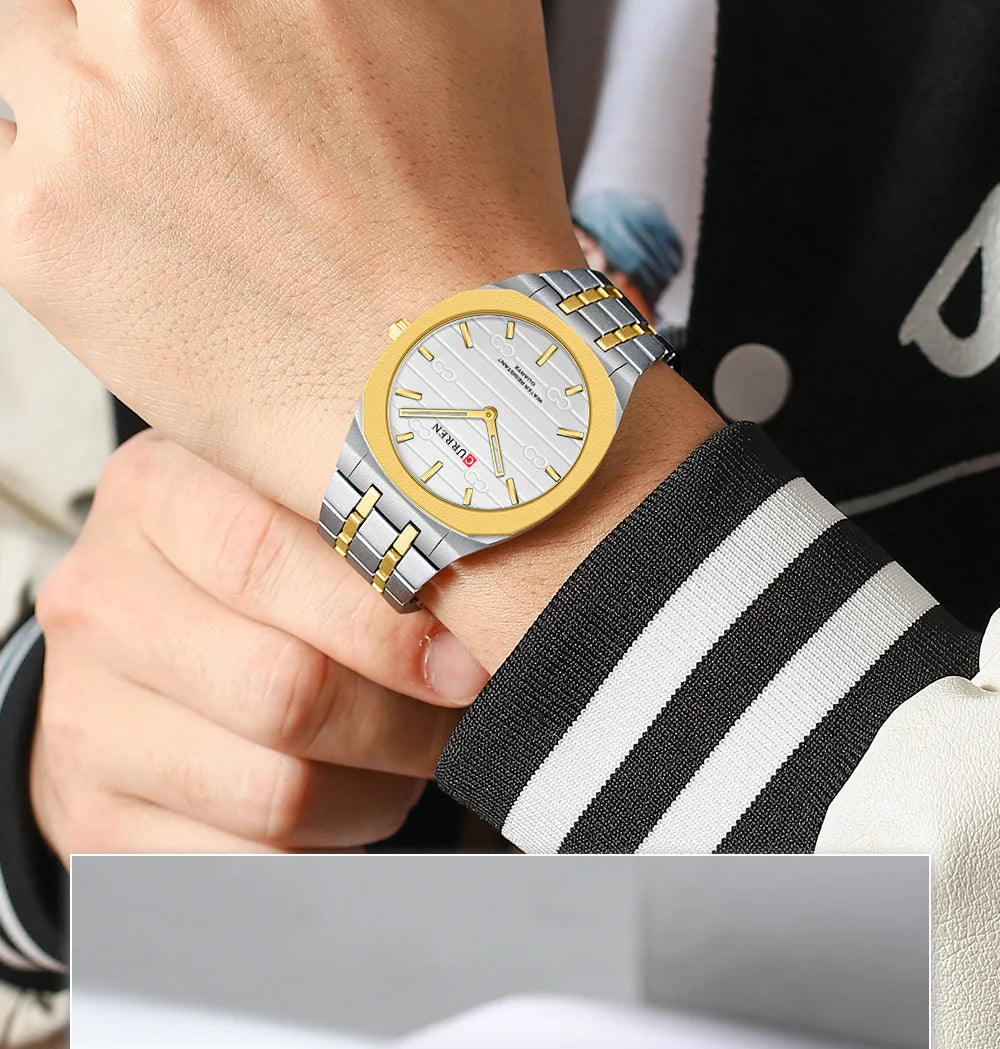 CURREN Thin Quartz Watch