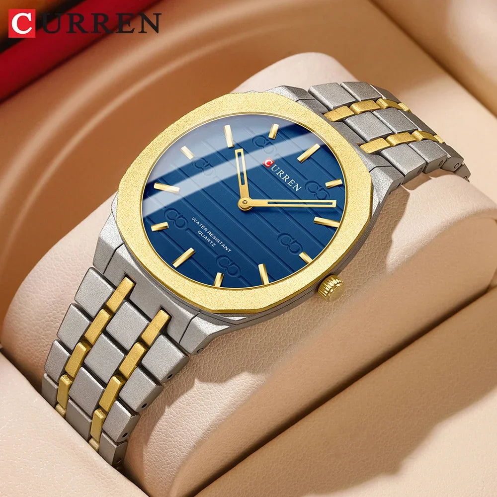 CURREN Thin Quartz Watch
