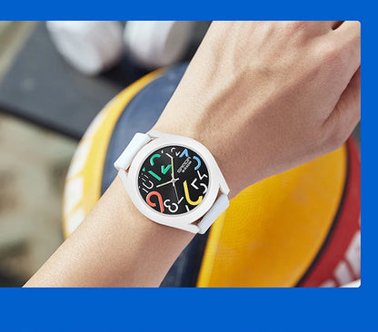 Sanda Men'S Watch Silicone Strap