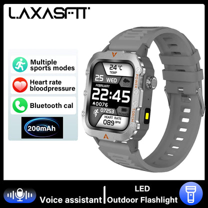 LAXASFIT LED Men's Smartwatch