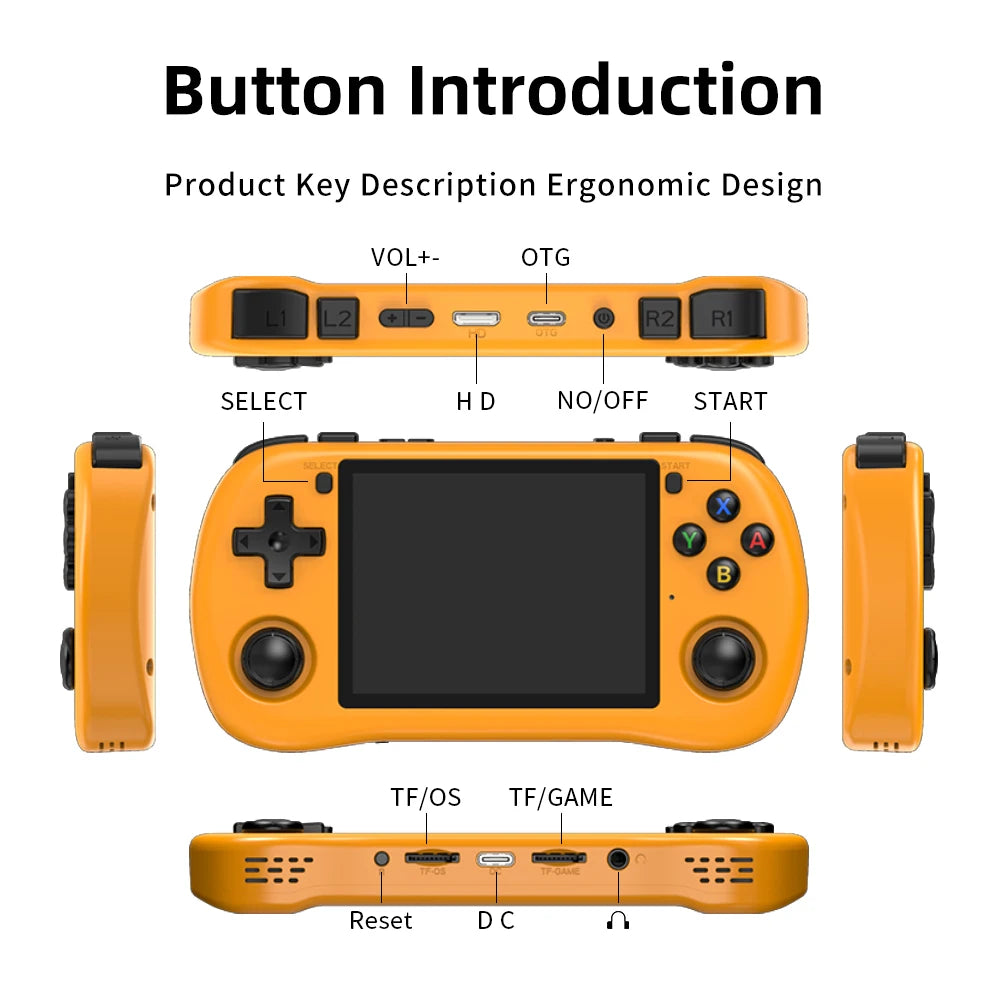 POWKIDDY X35H Retro Handheld Game Console