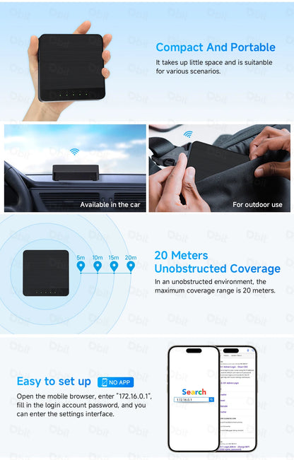 Mini Box 4G Lte Router