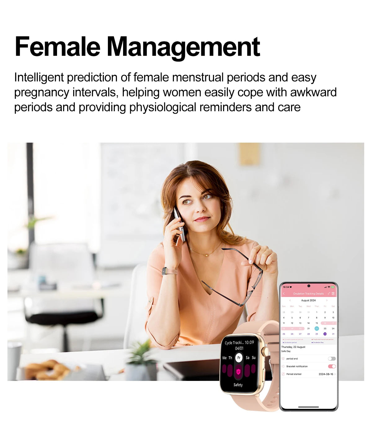 NFC Smat Watch Women