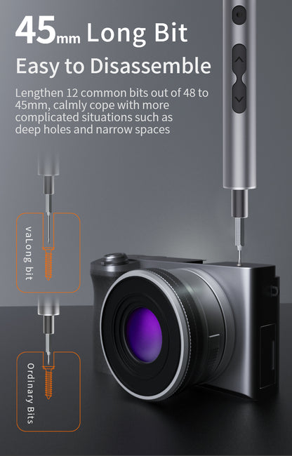 62/6 in 1 Electric Screwdriver Set