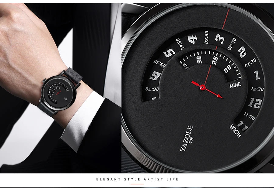 Relogio YAZOLE Men Fashion Watch