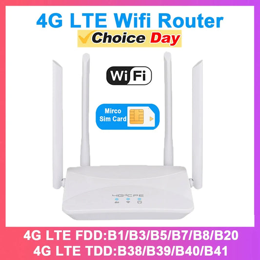 KuWFi 4G LTE CPE Router