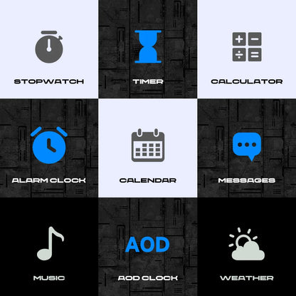 AMOLED Screen Men's Smartwatch