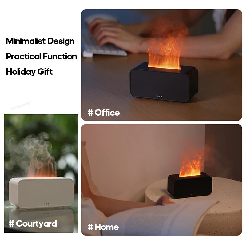 Flame Aromatherapy Air Humidifier