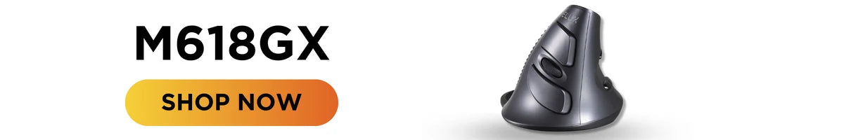 Delux M618 BU Ergonomic Vertical Mouse