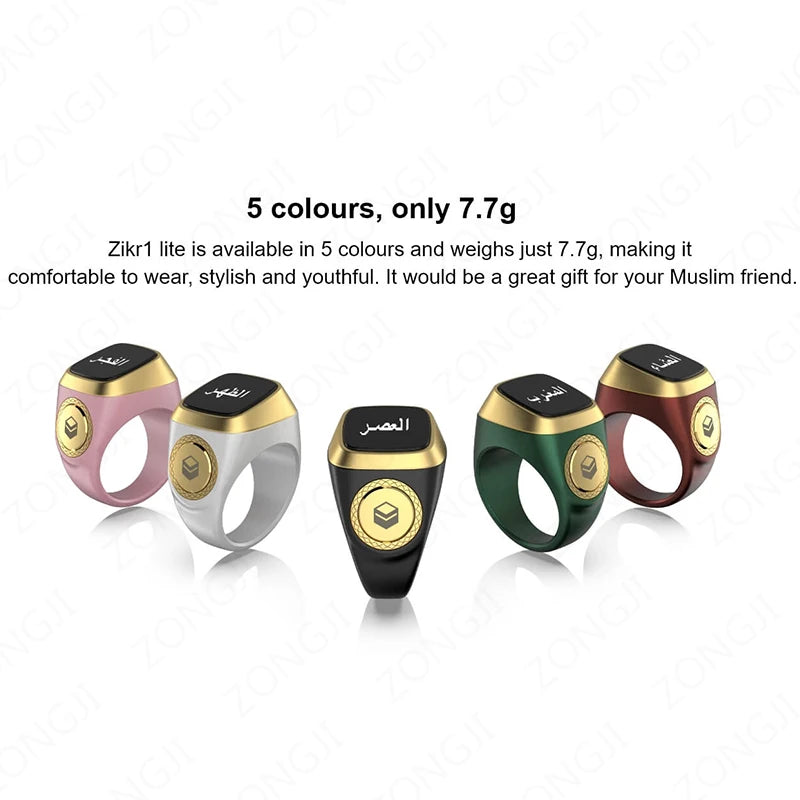 IQibla Smart Zikr Ring Praise Tasbih Tally Electronic Digital Counter