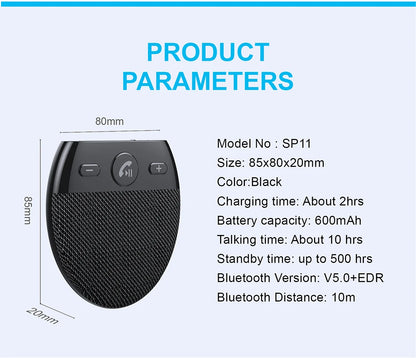 Wireless Bluetooth Car Speaker