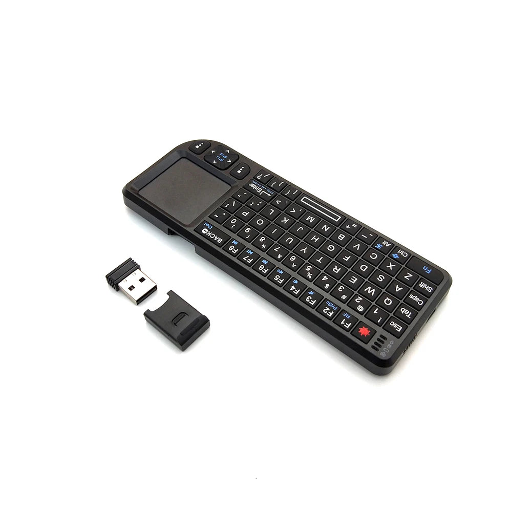 Wireless Keyboard Handheld With Touchpad Mouse
