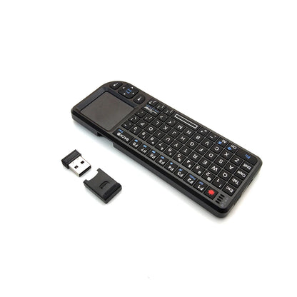 Wireless Keyboard Handheld With Touchpad Mouse