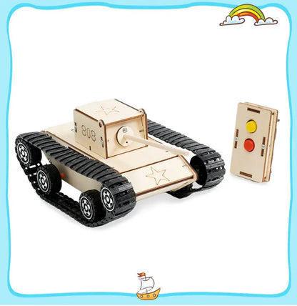 Remote Control Educational Smart Tank DIY