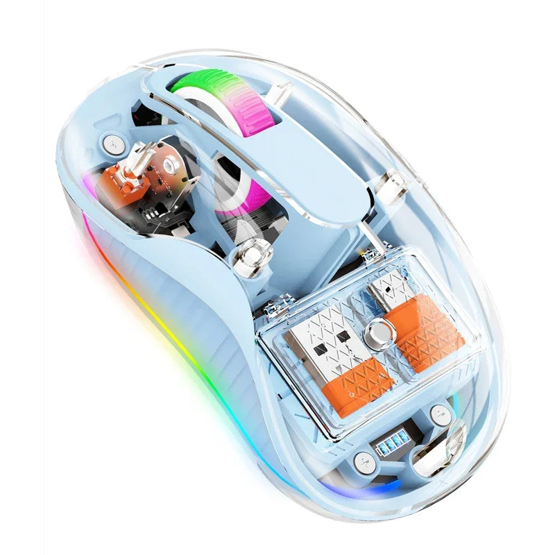 Transparent Bluetooth Wireless Mouse