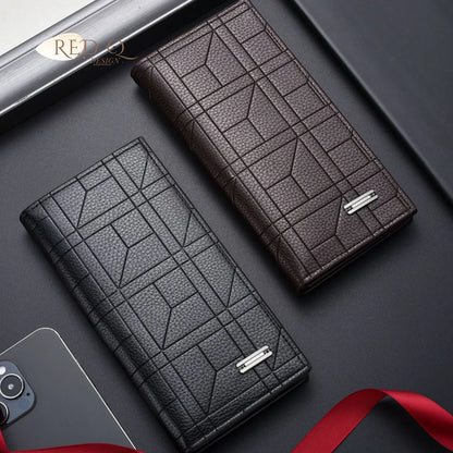 Men's Long Vertical Wallets