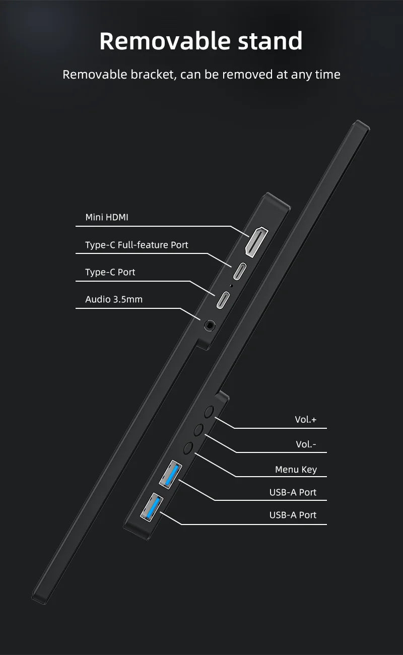 BYONE 11.6 HD Portable Monitor