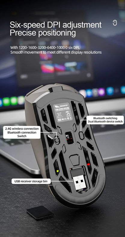 SMAILWOLF RS8 1000Hz Bluetooth Mouse