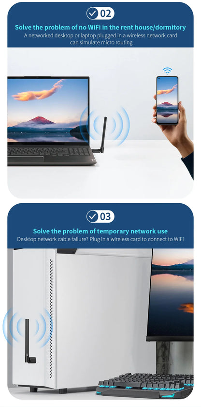 287Mbps WiFi 6 Adapter