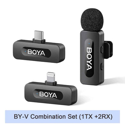 BOYA Professional Wireless Lavalier Mini Microphone