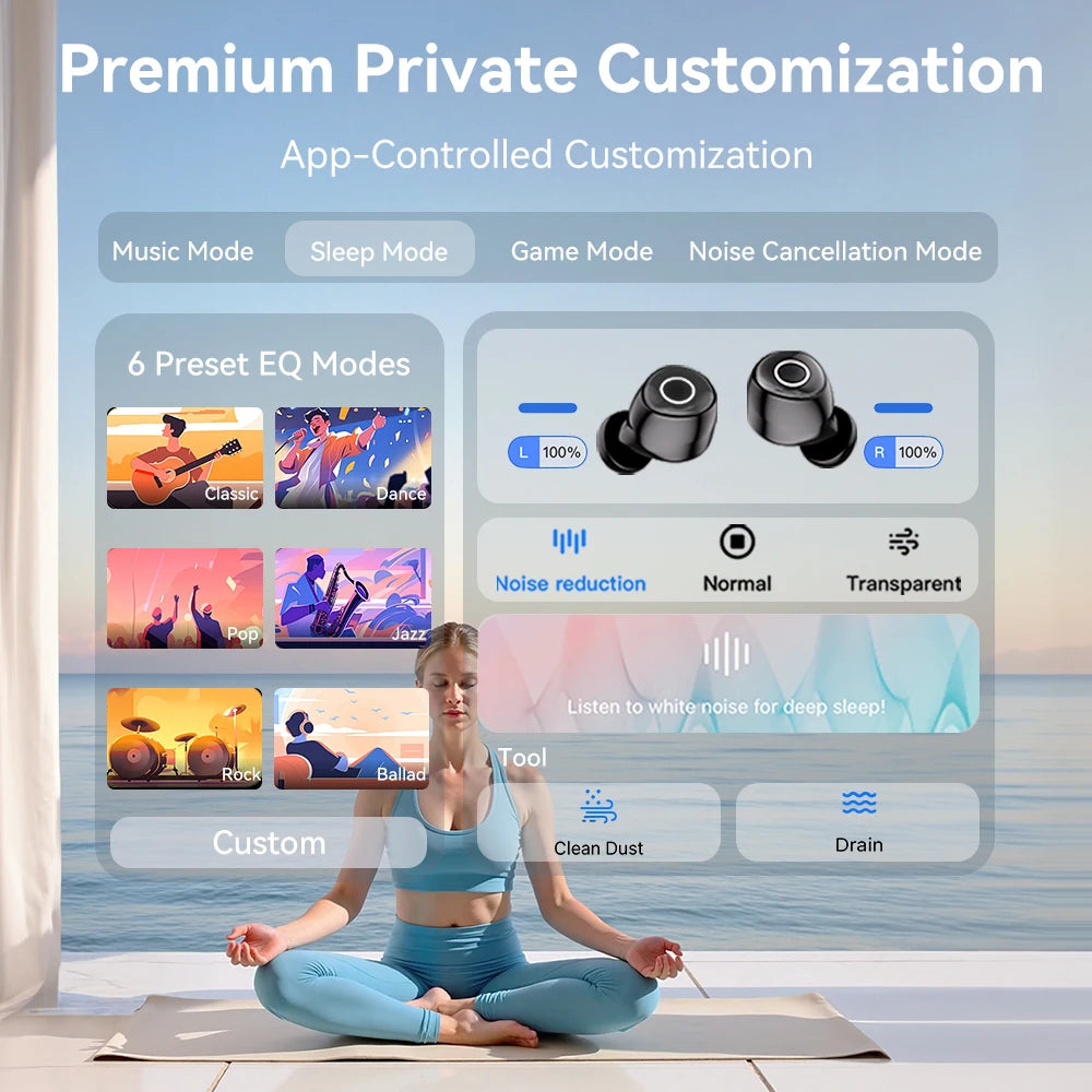 Realfit F4 Sleep Earphones