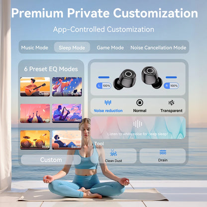 Realfit F4 Sleep Earphones