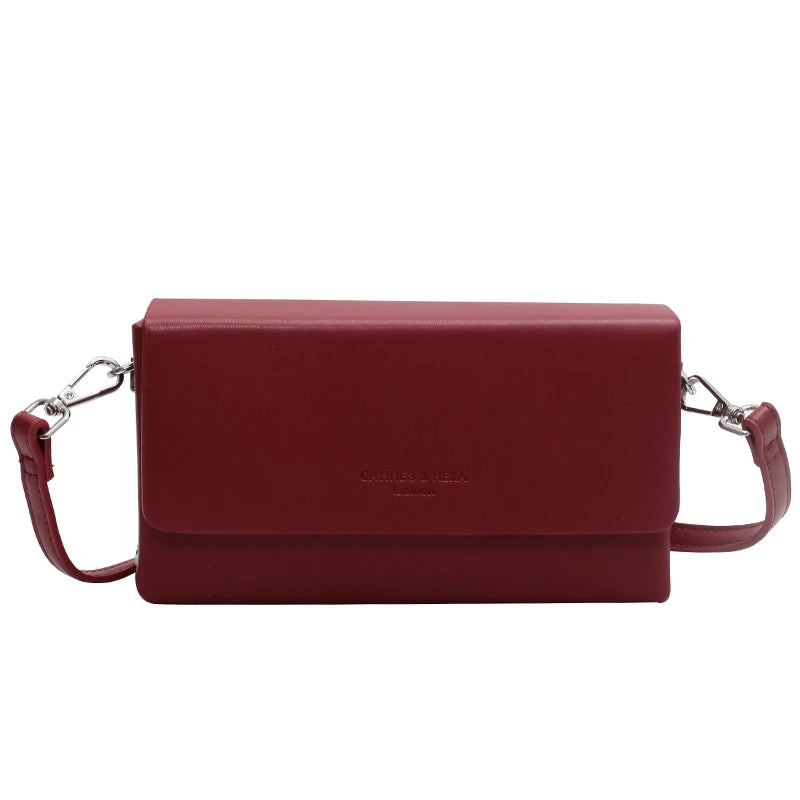Red Crossbody Bag for Women