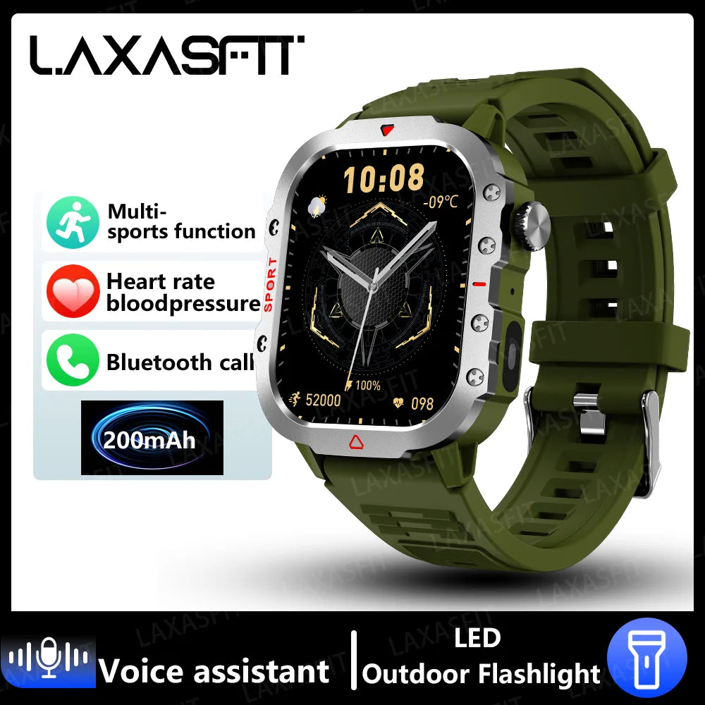LAXASFIT LED Men's Smartwatch