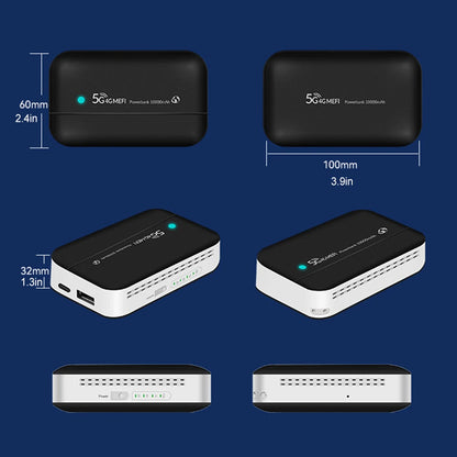 5G MiFi Modem with SIM Card Slot