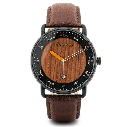 BOBO BIRD Men's Wood Wristwatch