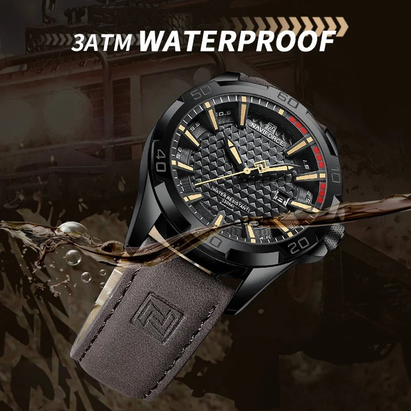 NAVIFORCE Men's Military Watch