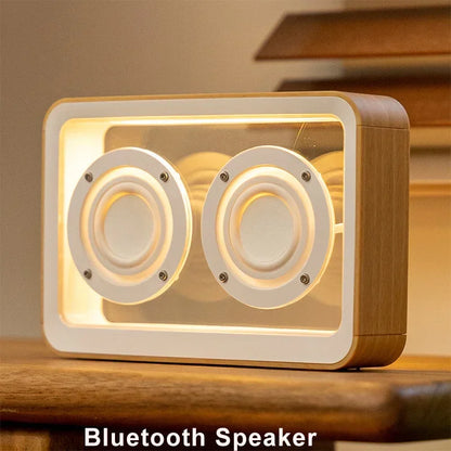 Transparent Wireless Bluetooth Speaker with Duel Horn